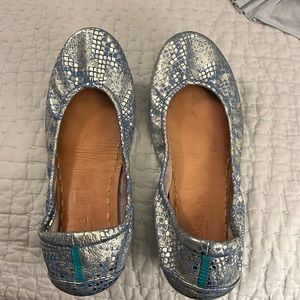 Tieks Size 10 Paradise Blue in VGUC